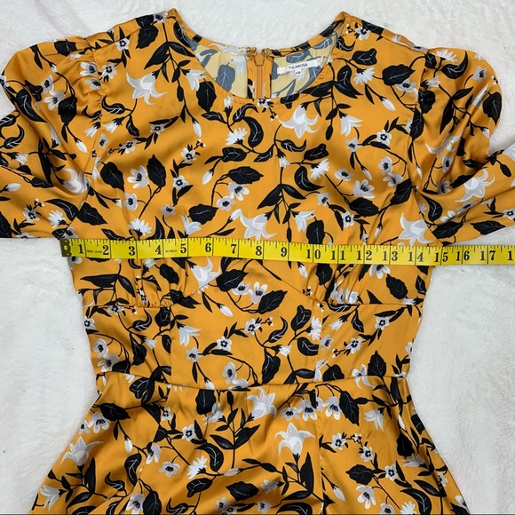 Tularosa Brixton Marigold Blossom Floral Dress XS - Picture 12 of 13